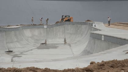 La pista de skate tiene nivel profesional