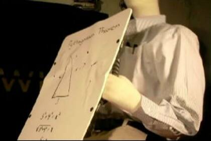 La pizarra antibalas