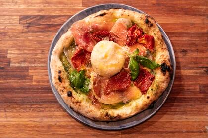 La pizza estilo napolitana de Mamma Mia