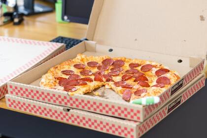La pizza neoyorkina es ideal para comer en la ciudad