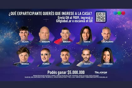 La placa de nominados para el Golden Ticket