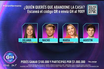 La placa quedó integrada por cuatro participantes (Captura video)