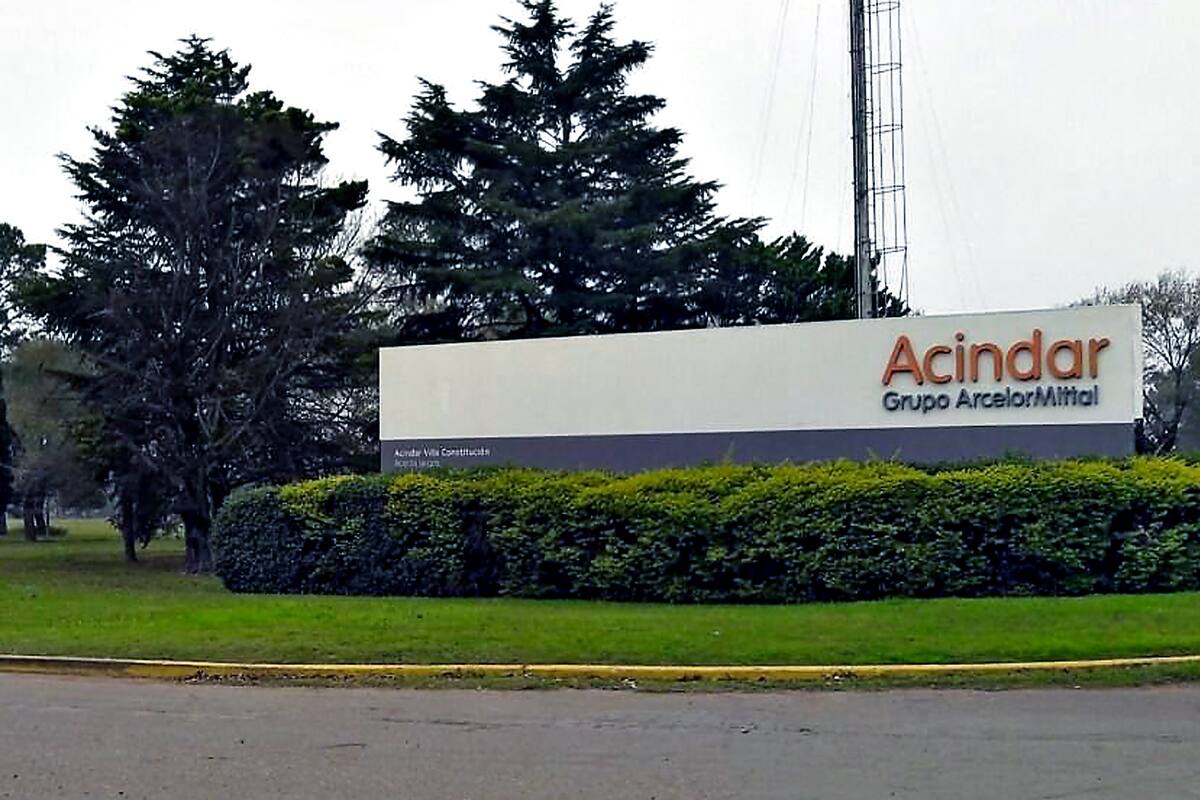 La planta de Acindar en Villa Constitución estará alcanzada por la decisión