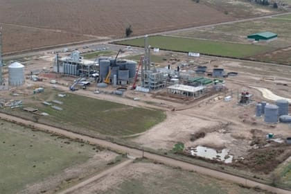 La planta de BIO4, en Río cuarto