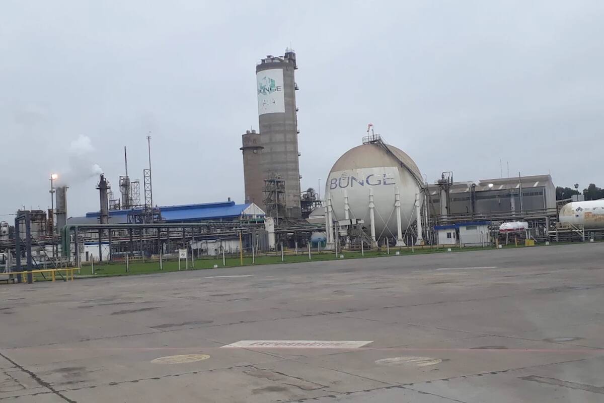 La planta de Bunge en Campana