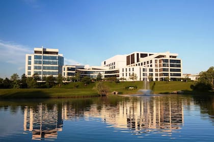 La planta de investigación y desarrollo de AstraZeneca en Gaitherburg, Maryland, Estados Unidos