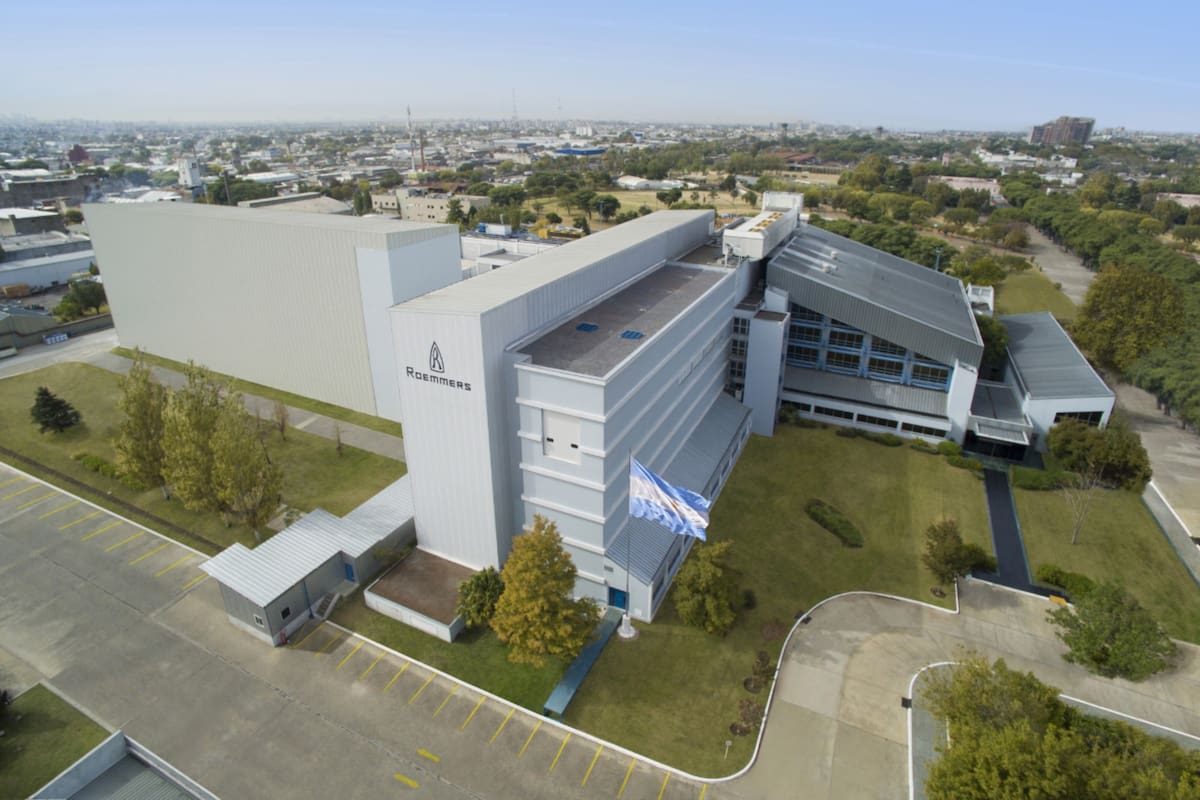 La planta de los Laboratorios Roemmers