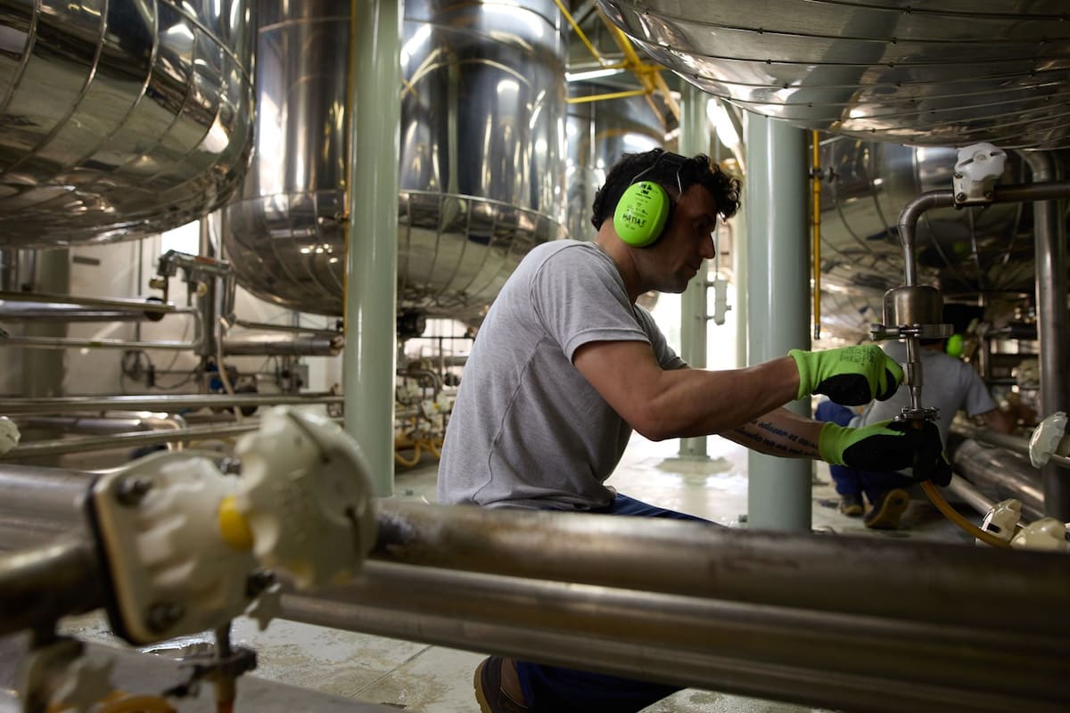 La planta de producción de Rizobacter está en Pergamino