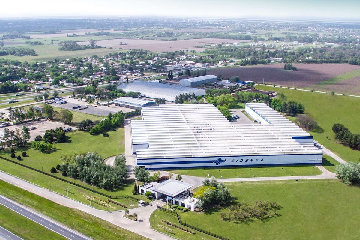 La planta de Sidersa en San Nicolás