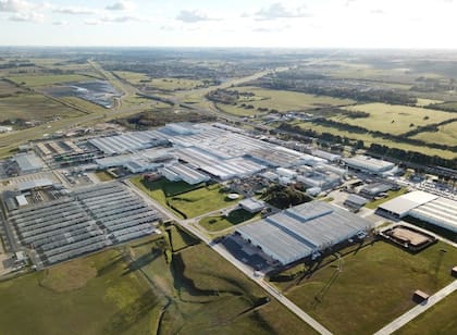 La planta de Toyota en Zárate