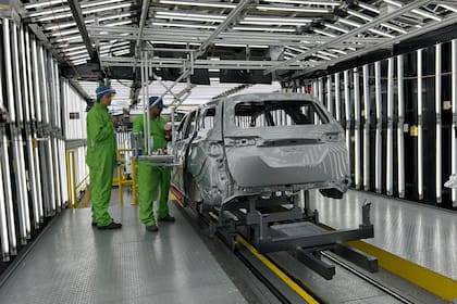 La planta de Toyota en Zárate, provincia de Buenos Aires, donde fabrica los modelos Hilux, SW4 y Hiace