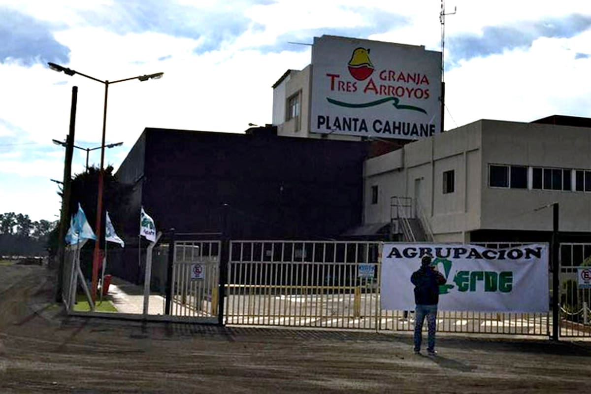 La planta de Tres Arroyos en Capitán Sarmiento