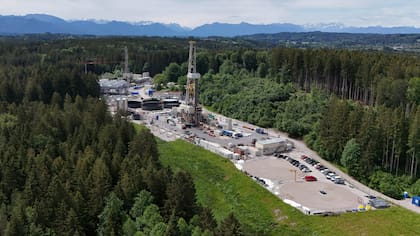 La planta geotérmica en Geretsried, Alemania