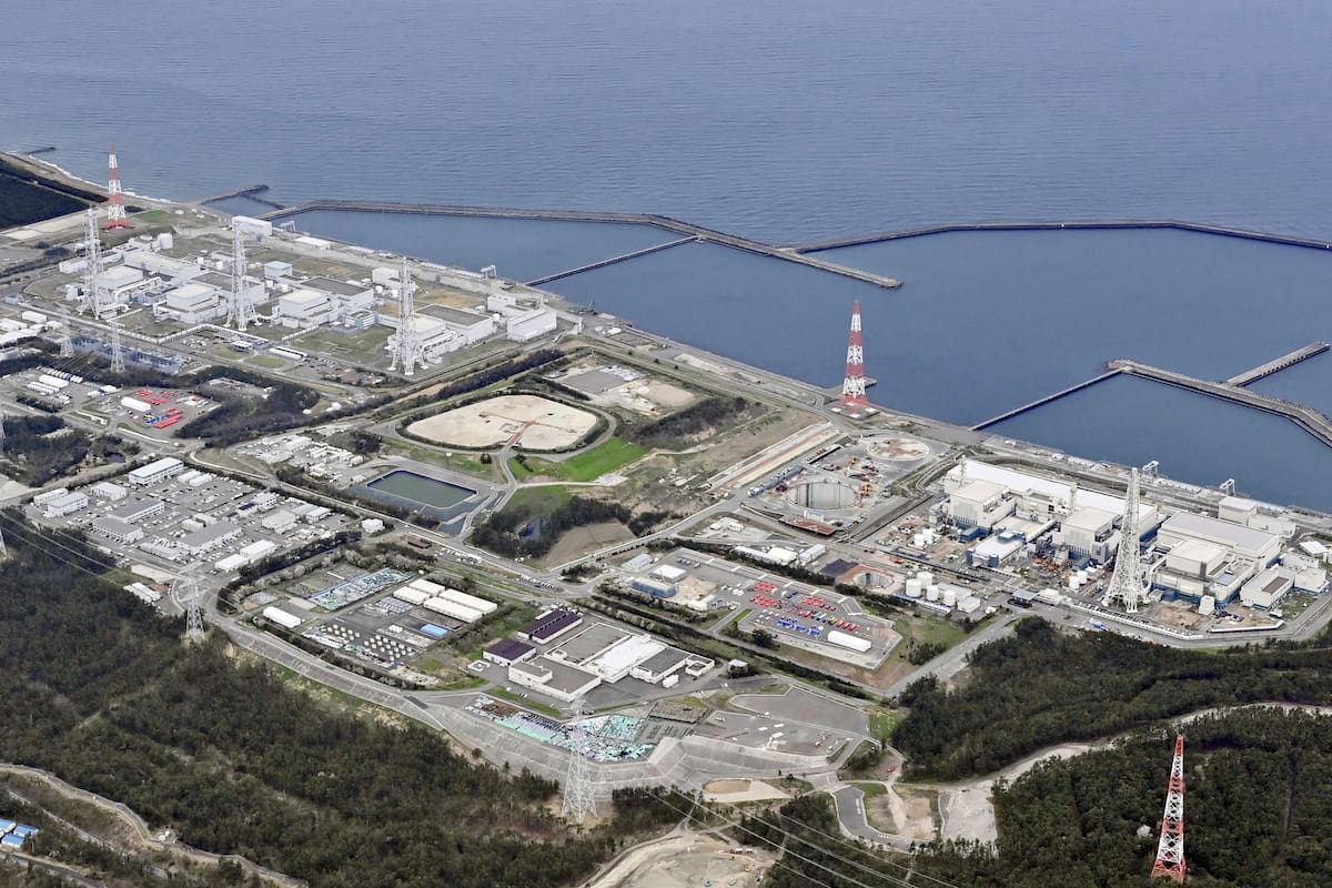 La planta Kashiwazaki-Kariwa en Kashiwazaki, en el norte de Japón