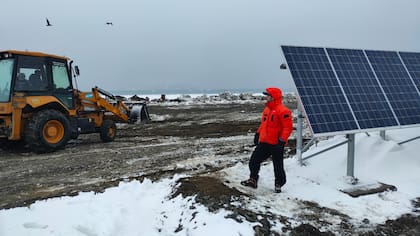 La planta potabilizadora es parte de un plan integral de renovación de la Base Petrel