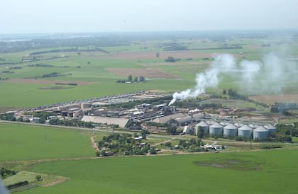 La planta ubicada en Ricardone de Vicentin