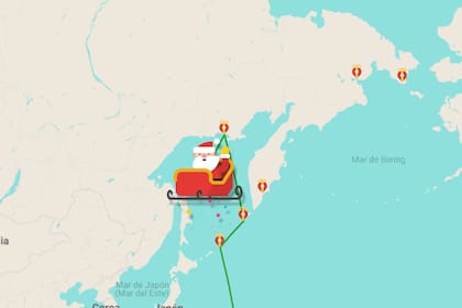 La plataforma digital permite la vigilancia satelital del recorrido navideño global