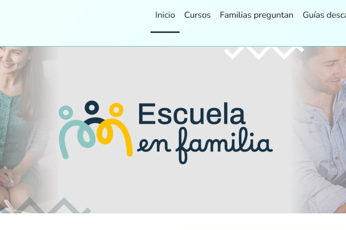 La plataforma Escuela en Familia del gobierno porteño