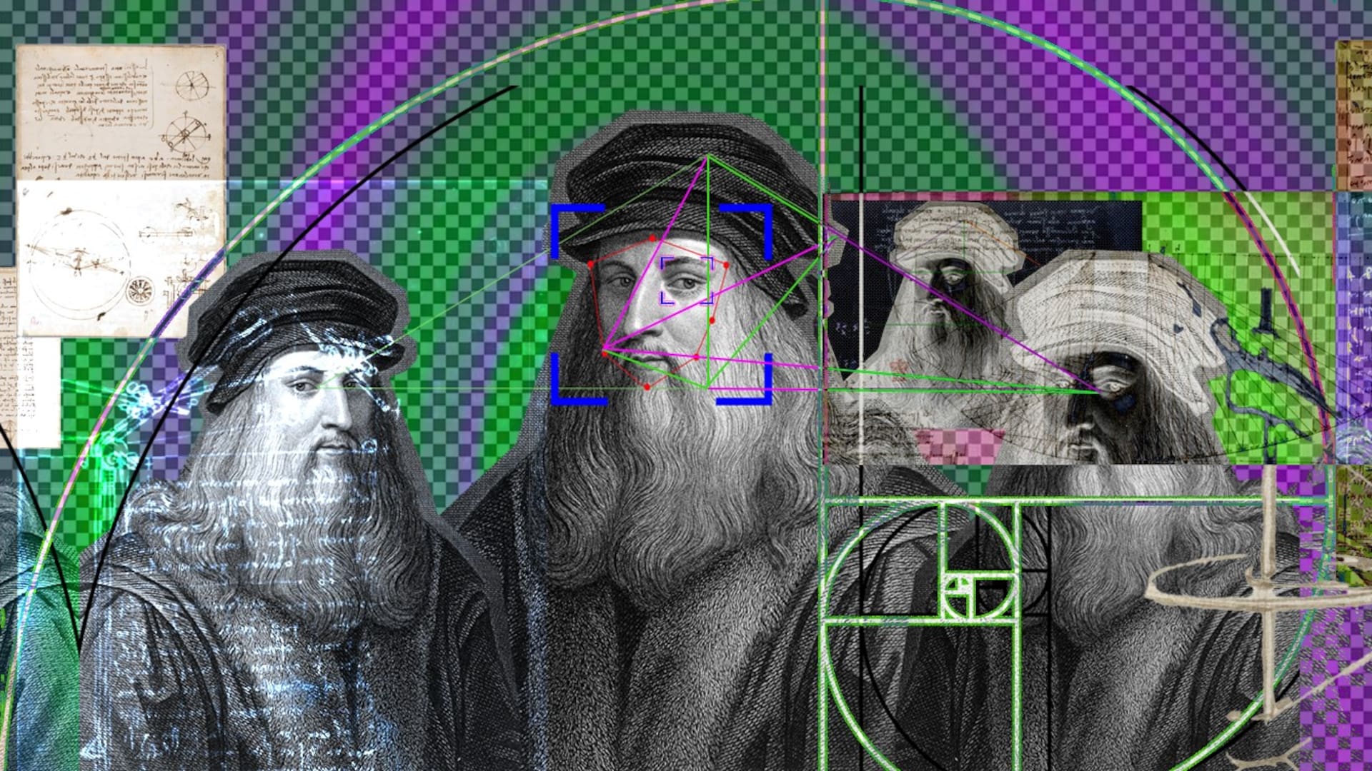 La plataforma incluye obras digitales de la artista Natalie Paneng inspiradas en Leonardo