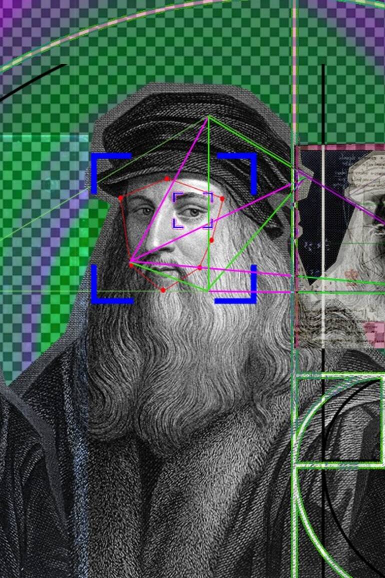 La plataforma incluye obras digitales de la artista Natalie Paneng inspiradas en Leonardo