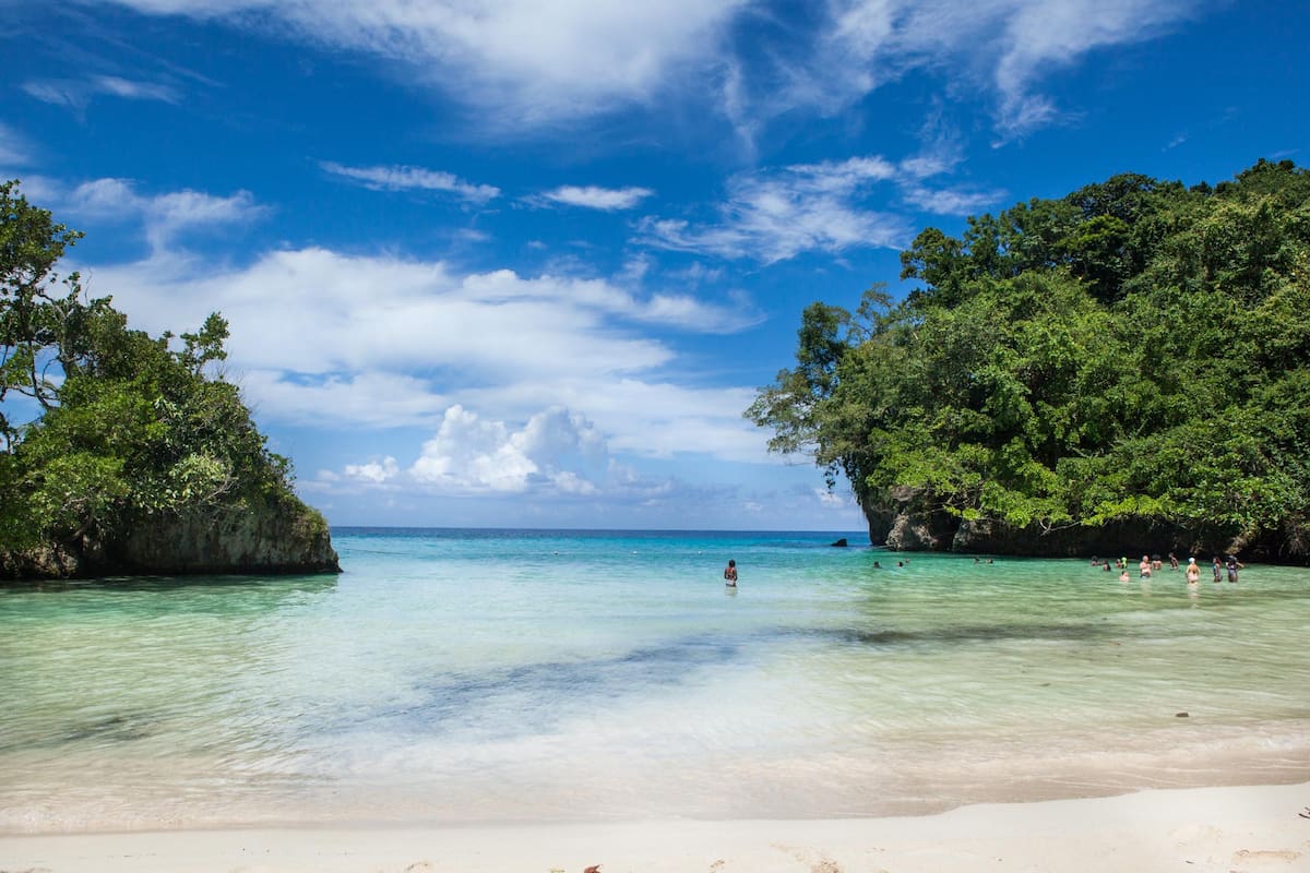 La playa de Frenchman''s Cove. Foto: Sofía López Mañán