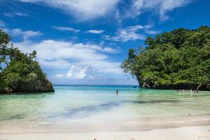 La playa de Frenchman''s Cove. Foto: Sofía López Mañán