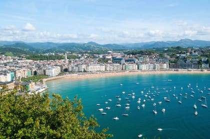 La playa de la Concha, en el sur de España.
