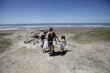 La playa de Los Ángeles es un oasis 30 km al sur de Necochea