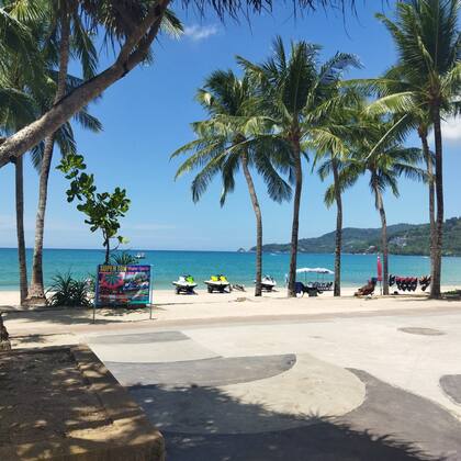 La playa paradisíaca de Phi Phi en Tailandia