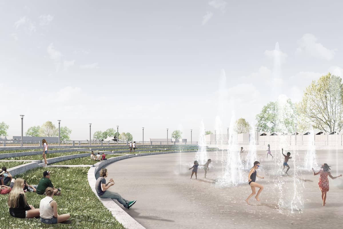 La playa permanente de la ciudad contará con anfiteatro y diferentes atracciones