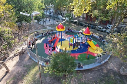 La plaza Velasco Ibarra