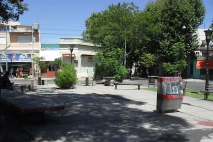 La plazoleta Romeo Raffo Bontá en Villa del Parque, en homenaje al mítico vecino del barrio