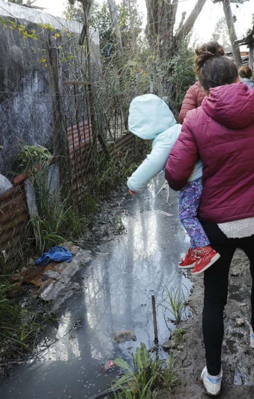La pobreza en la Argentina alcanza el 40,9% de la población. Fuente: Archivo LN