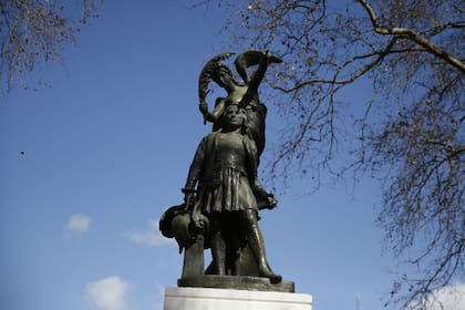 La poco conocida estatua de Colón
