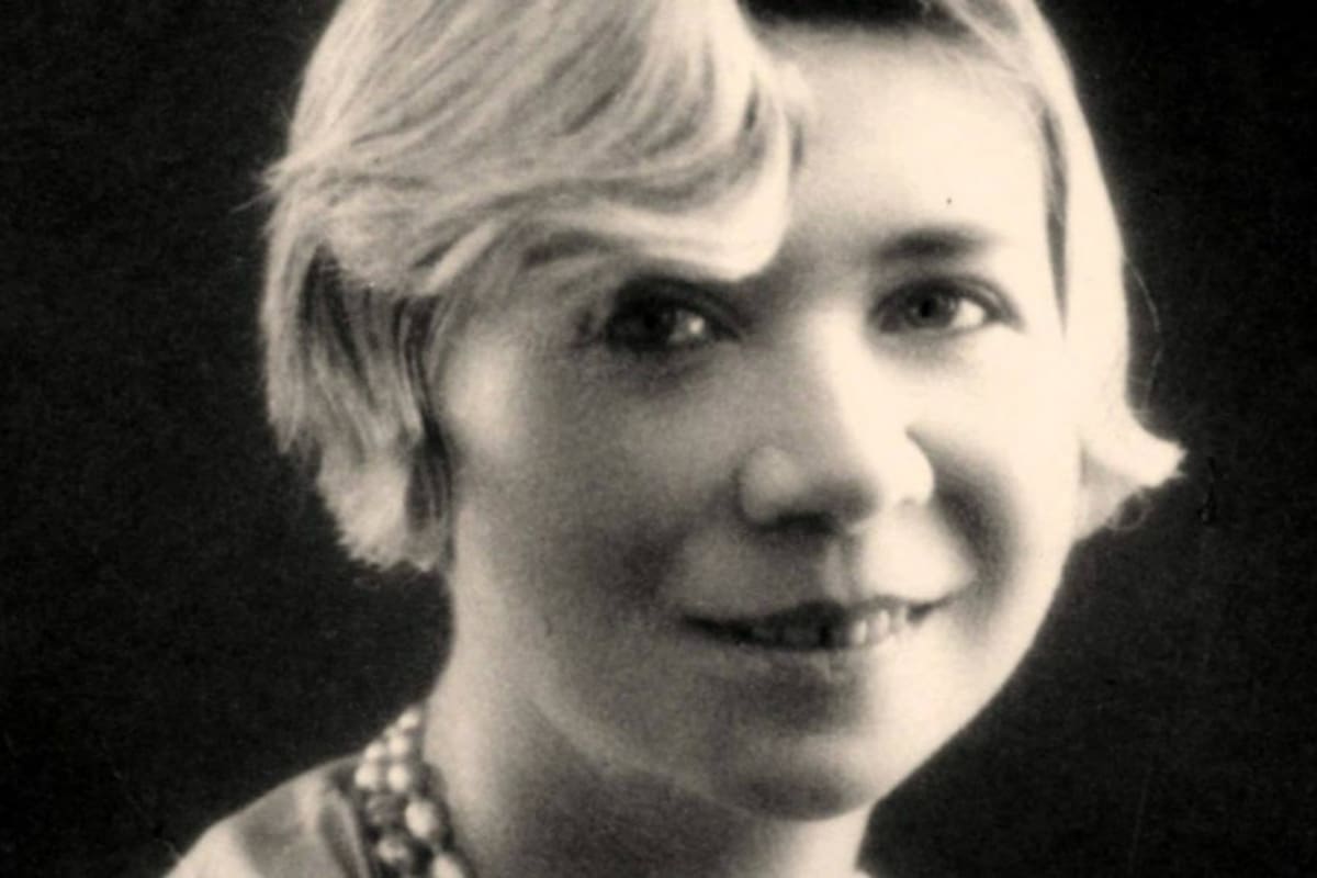 La poeta Alfonsina Storni