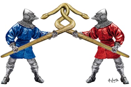 La polarización entre enemigos