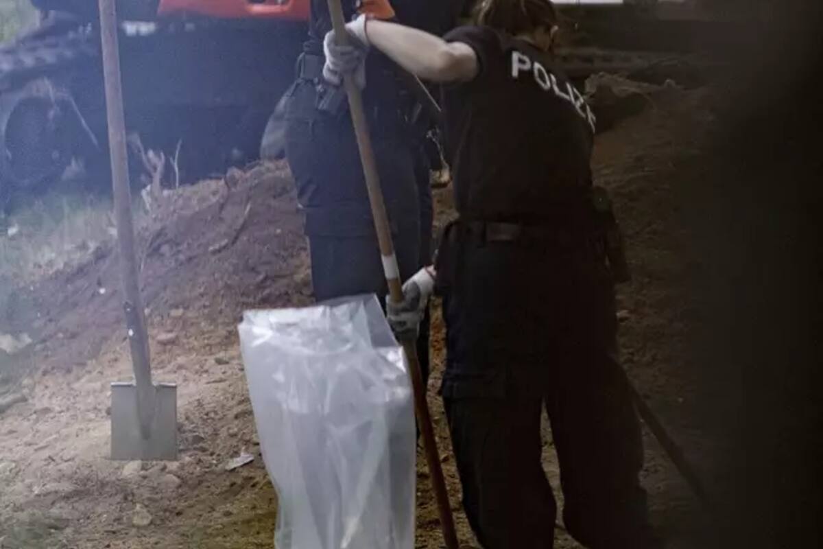 La policía alemana está cavando pozos por donde vivía el principal sospechoso