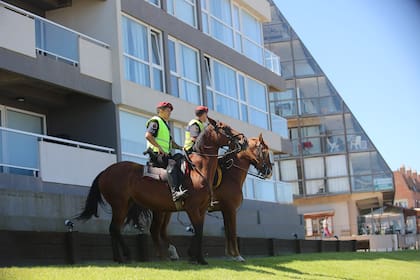 La policía bonaerense desplegó un gran operativo para evitar hechos de inseguridad
