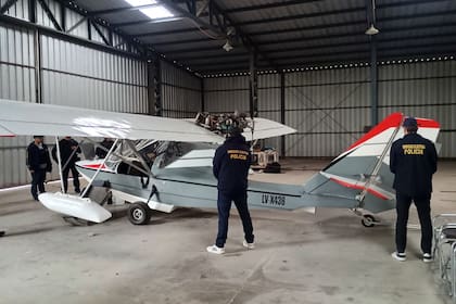 La policía bonaerense secuestró un hidroavión experimental