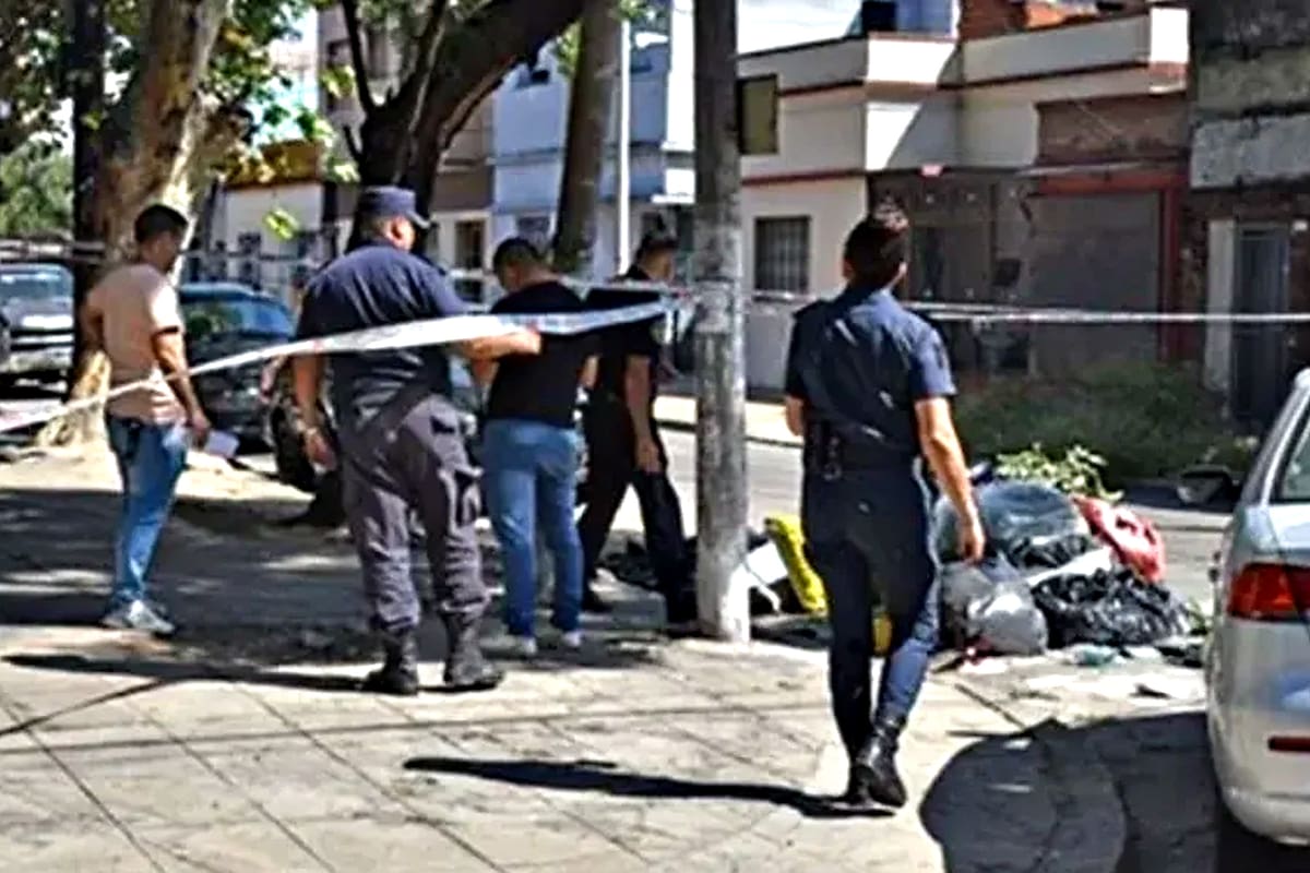 La Policía cerca el área donde fue hallada la cabeza humana.