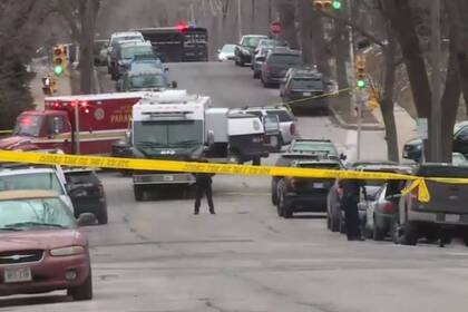 La policía cercó las inmediaciones del lugar