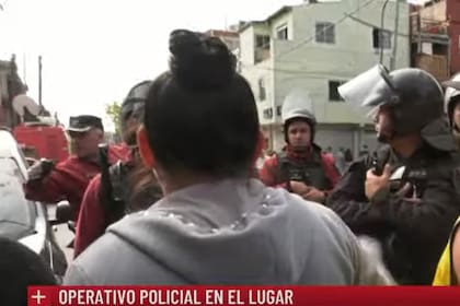 La Policía contuvo a los manifestantes
