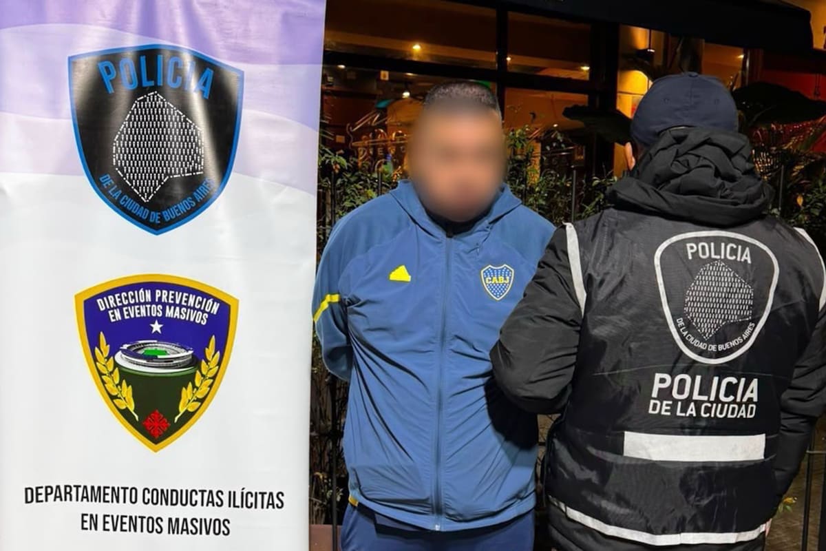 La Policía de la Ciudad capturó en la Bombonera a un prófugo buscado por abuso sexual