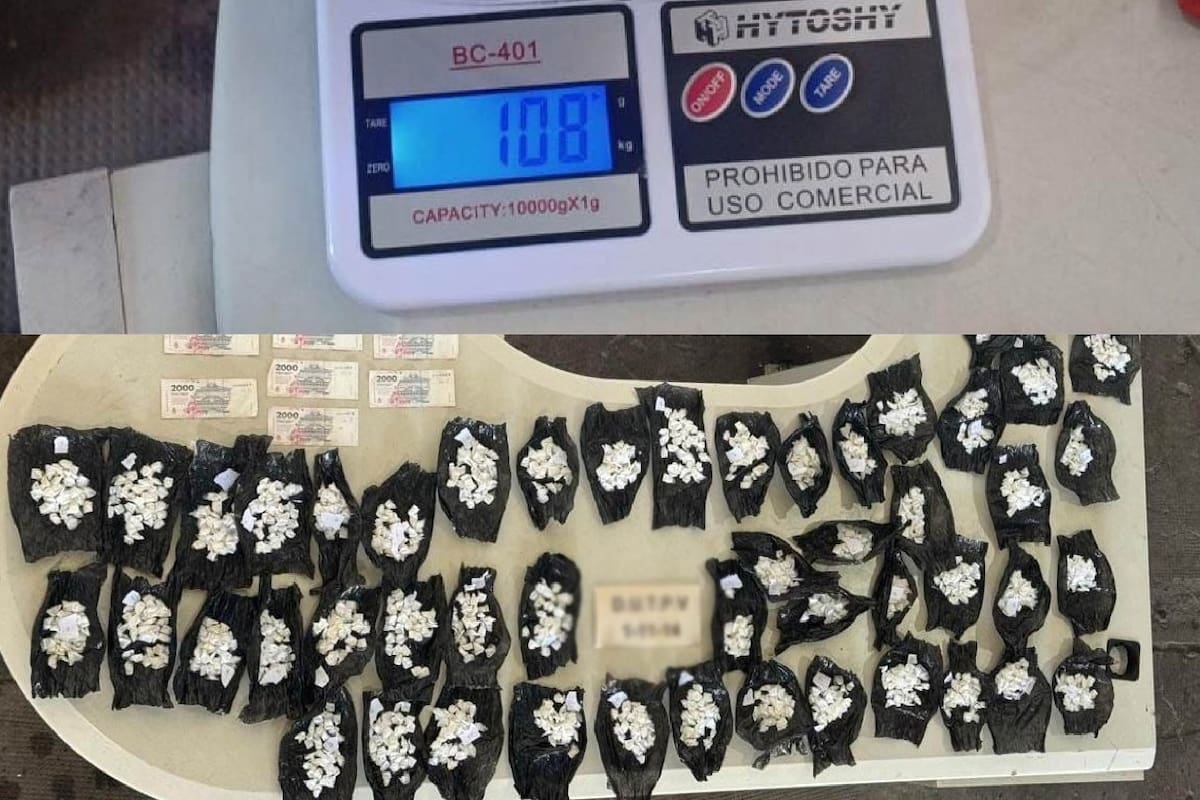 La Policía de la Ciudad decomisó más de 200 dosis de cocaína