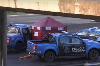 La Policía de la Ciudad dispuso un gacebo en la zona