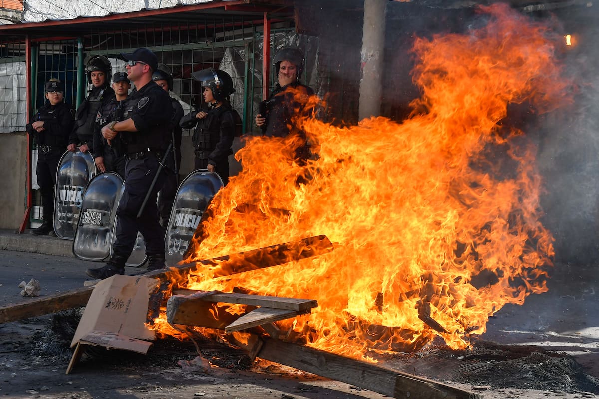 La Policía de la Ciudad evitó la propagación de los incidentes en la villa Zavaleta