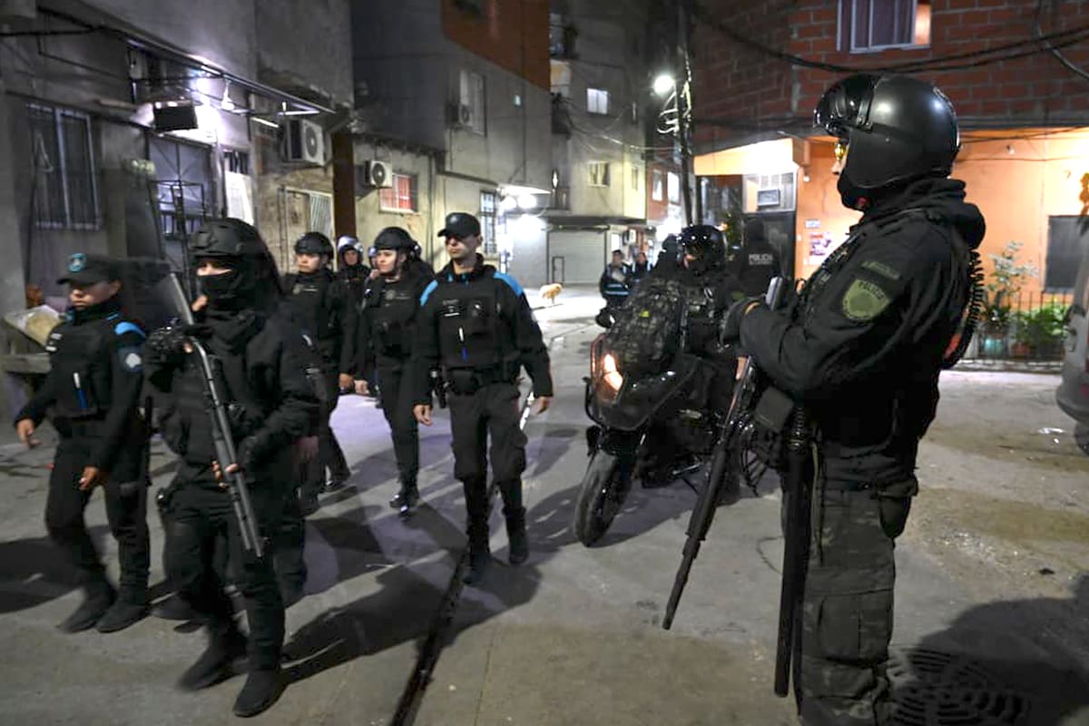 La Policía de la Ciudad hizo una serie de operativos en las villas porteñas