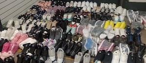 Golpe al contrabando en Constitución: secuestran más de 8000 pares de zapatillas y 1100 termos