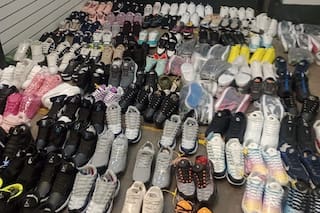 Golpe al contrabando en Constitución: secuestran más de 8000 pares de zapatillas y 1100 termos