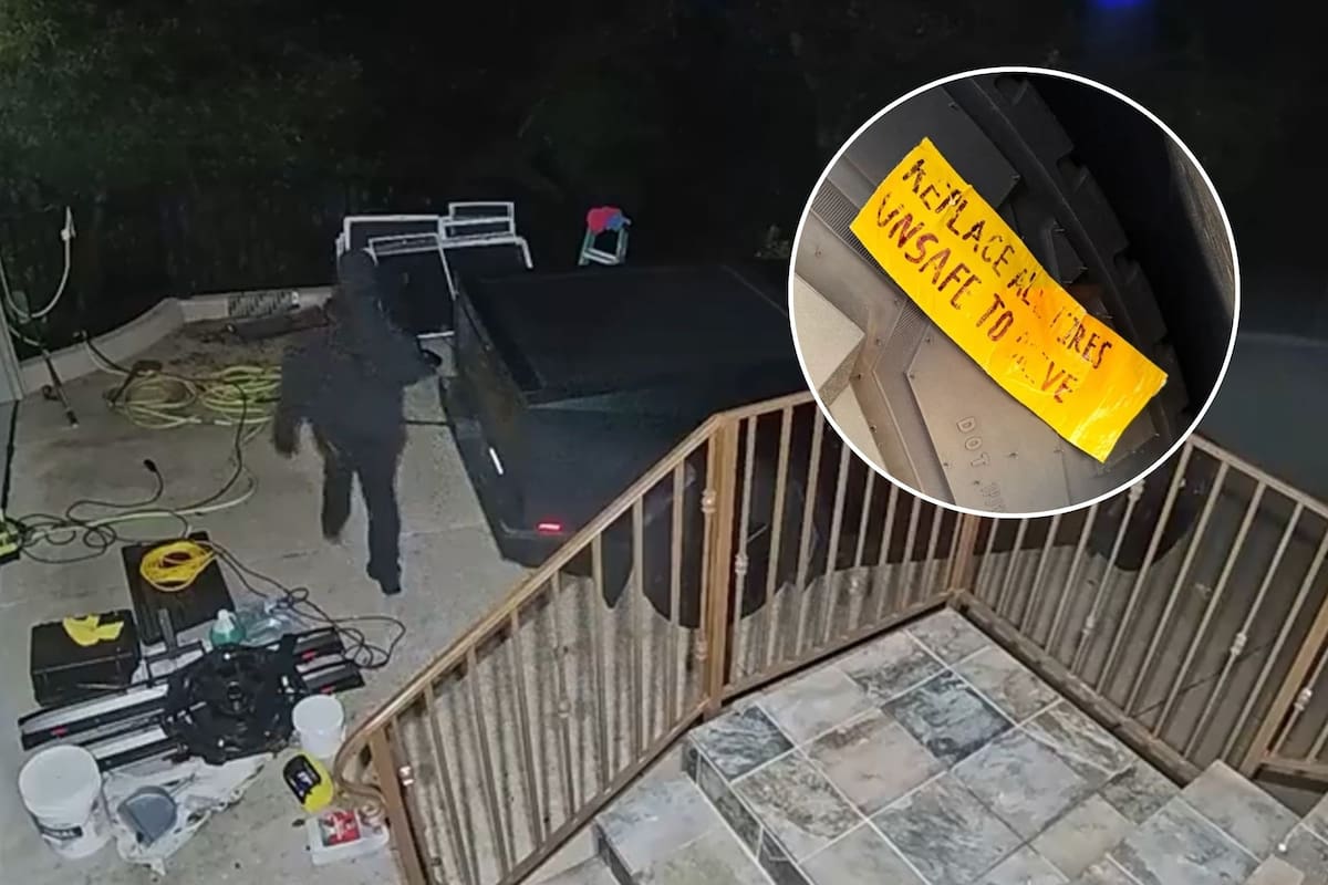 La Policía de Novato, California, dio a conocer un nuevo acto de vandalismo que involucra a un Tesla Cybertruck